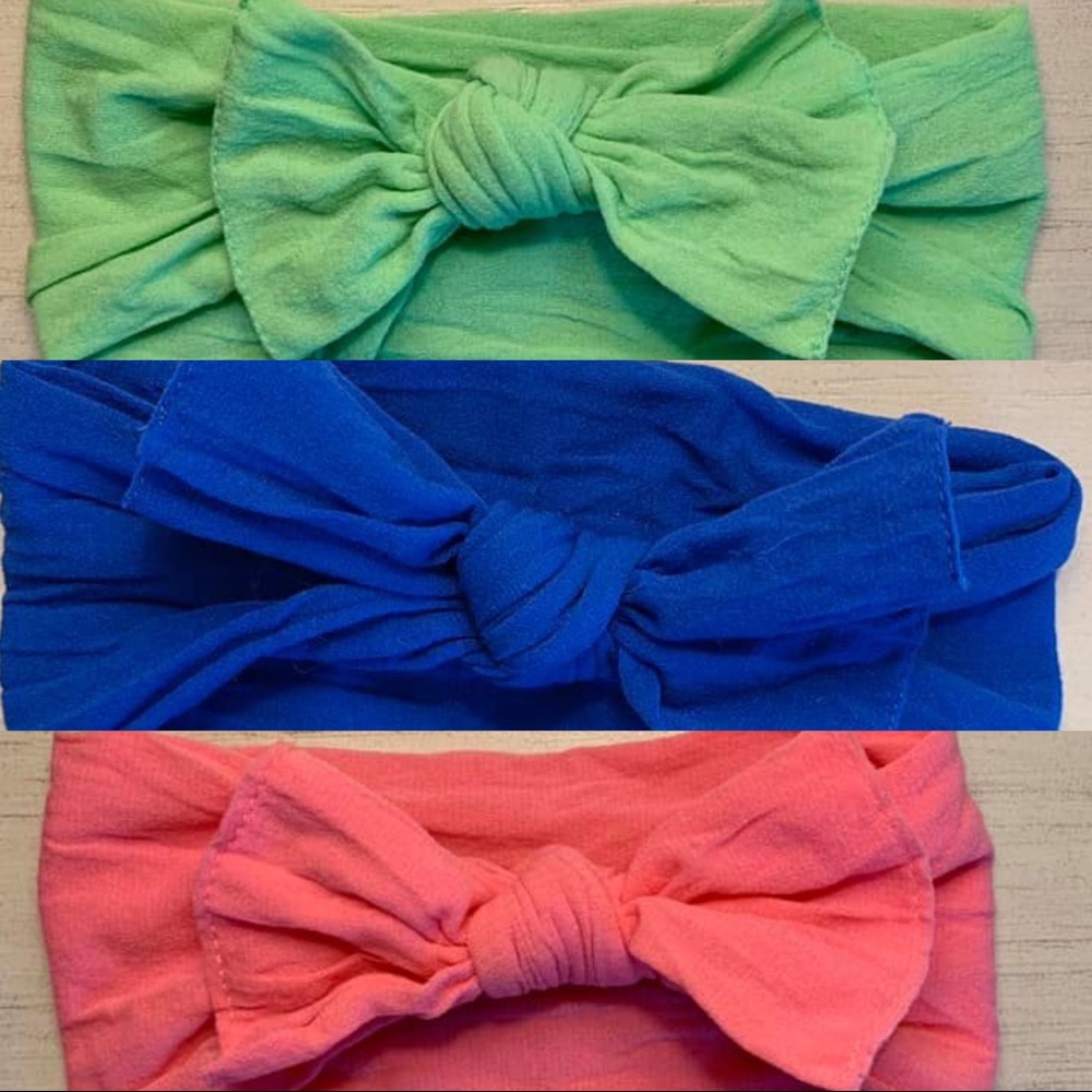 BRIGHT BABY BLING BOWS!!